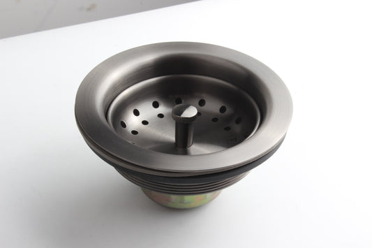 Gunmetal Black Kitchen Sink Drain Strainer (Not include sink)